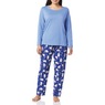 Cozee Corner&reg; Women's Flannel Pajamas, Polar Bear, large