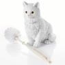 2-Piece Cat Toilet Brush Set, , large