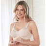 Bestform&reg; Wireless Cotton Bra, Beige, large