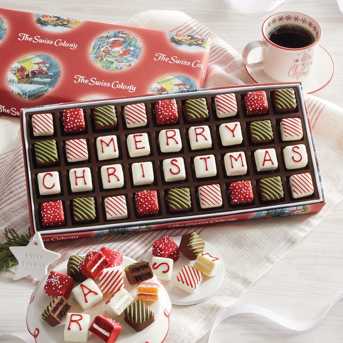 Merry Christmas Petits Fours, , large