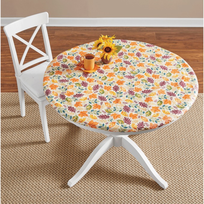 Indoor/Outdoor Fitted Tablecloths, , large