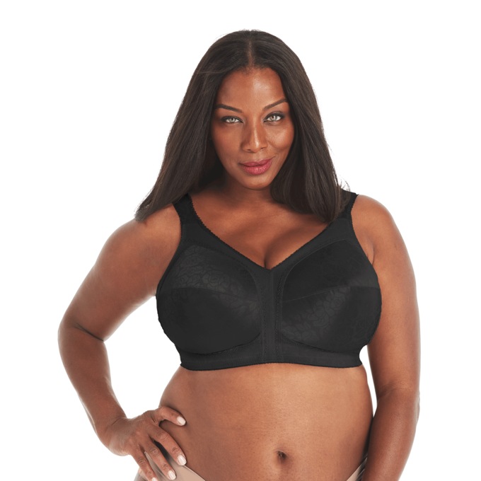 Playtex&reg; 18 Hour&reg; Comfort-Strap Bra, Black, large