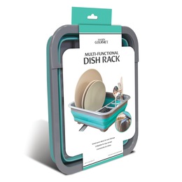 Multi-Functional Collapsible Dish Rack, , large