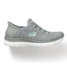 Skechers Women's Slip-ins Summits Dazzling Haze Slip-on, Gray Mint, large