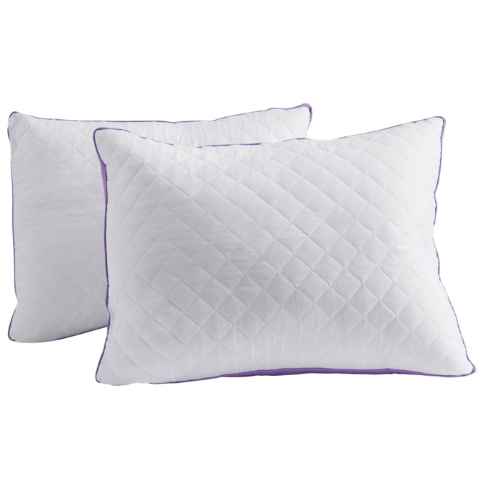 Set of 2 Density Pillows - Tailored Support for All Sleep Positions, , large