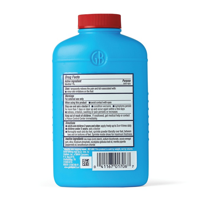 Gold Bond Medicated Foot Powder Triple Action Formula, , large