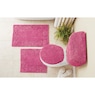 Color Connection 5-Piece Cotton Bath Rug & Toilet Cover Set, , large