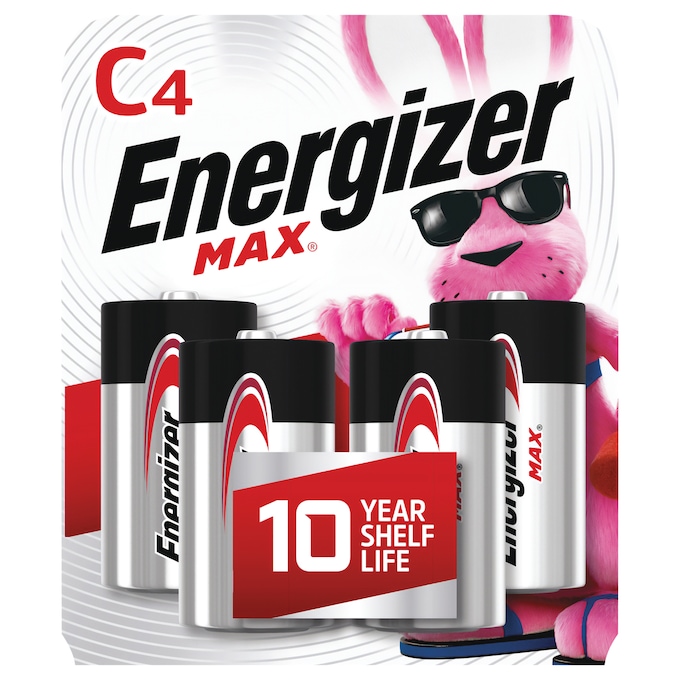 Energizer Max 4-Pack C Batteries, , large