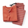 Cozee Corner&reg; Men's Flannel 2-Piece PJ Set, , large