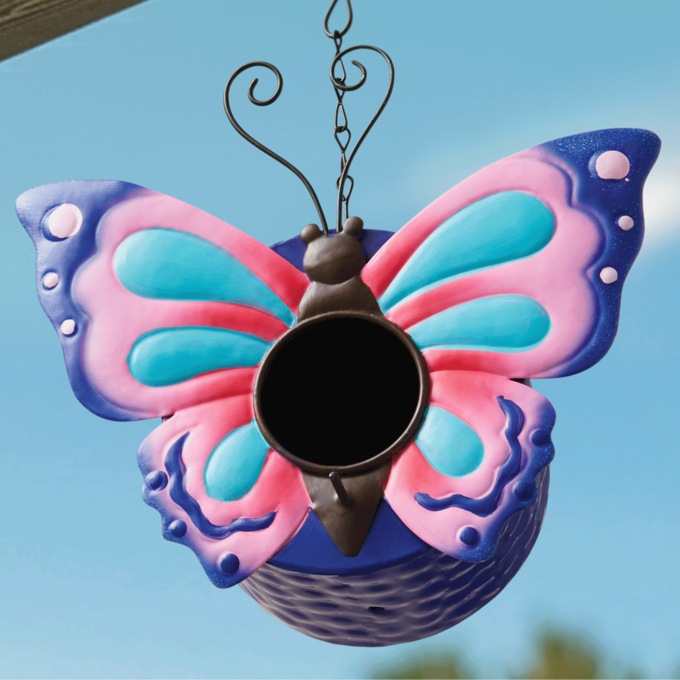 Outdoor Hanging Birdhouse, , large