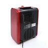 Optimus Mini Ceramic Fireplace, Red, large