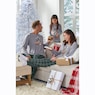 Men's Family Christmas Holiday PJ Set in Soft, Stretchy Jersey Knit, , large