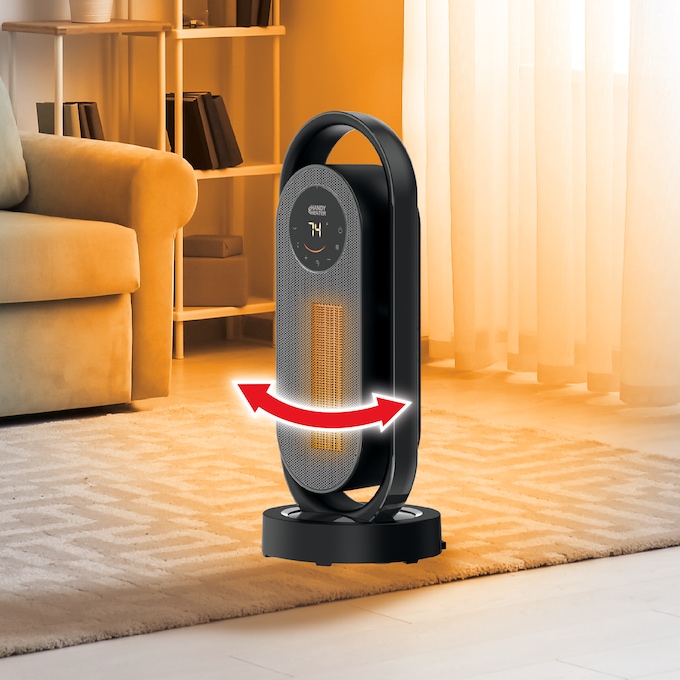 Handy Heater 3D Heat Tower, Black, large