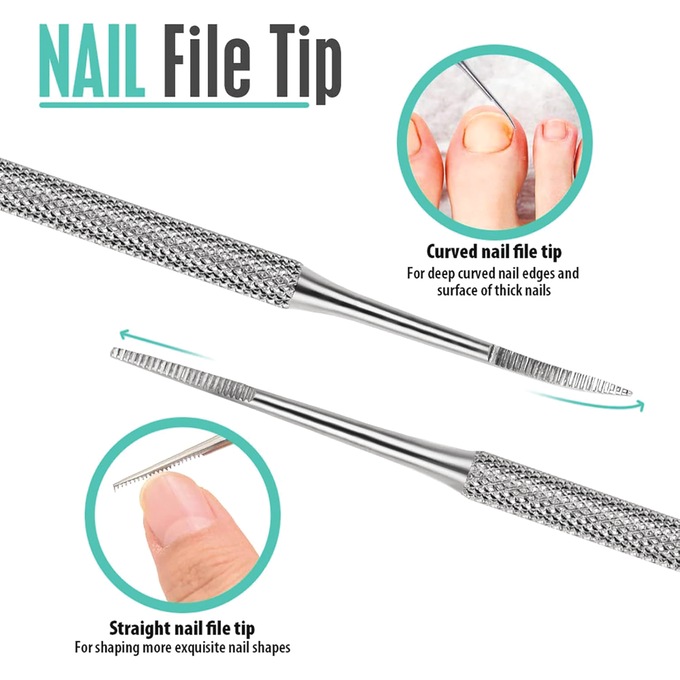 12-Piece Mani/Pedi Nail Care Travel Kit, , large