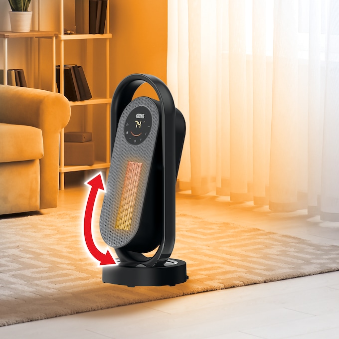 Handy Heater 3D Heat Tower, Black, large