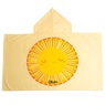 Hooded Kids Towel, Yellow, large