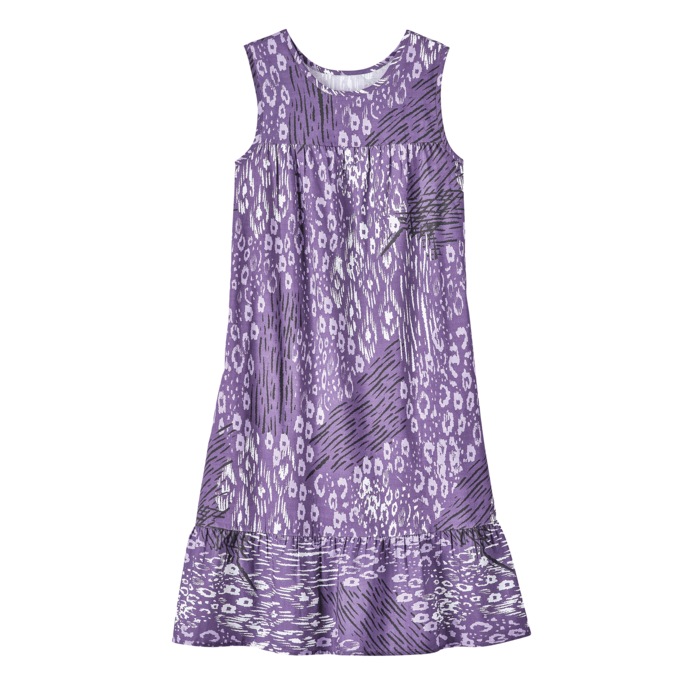 Breezy Sundress, Purple Animal, large