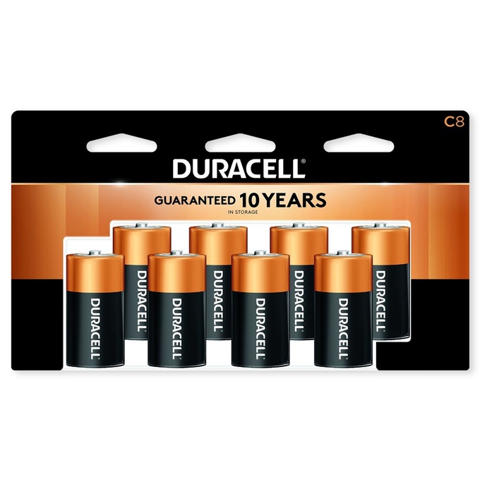 Duracell 8-Pack of C Batteries, , large