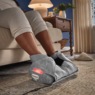 3D Heated Rejuvenator Foot Massager, Gray, large