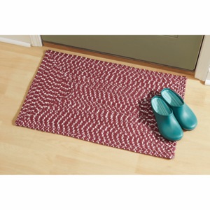 Indoor Braided Woven Mat &ndash; 18" x 28", , large