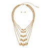 Multi-Strand Ball Necklace and Earring Set, , large