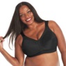Playtex&reg; 18 Hour&reg; Comfort-Strap Bra, Black, large