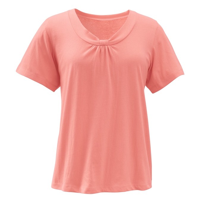 Nova Pleated Neck Top, , large