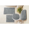 Color Connection 5-Piece Cotton Bath Rug & Toilet Cover Set, , large