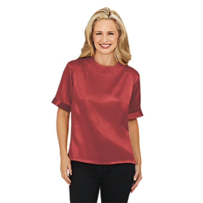 Satin Blouse, , large