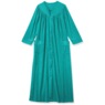 Snap-Front Long Terry Robe, Tropical Green, large