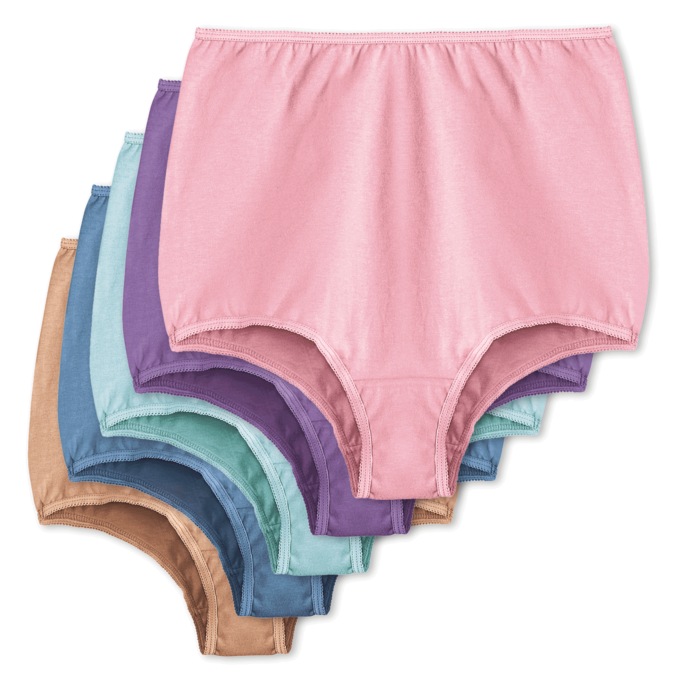 10-Pack Women's Nylon Panties, , large