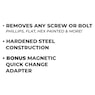 SpeedOut Impact Screw Extractor Set, Multi, large