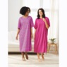 2-Pack Comfort Henley Nightshirt, , large