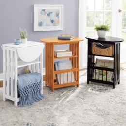 Swivel Magazine Table, , large