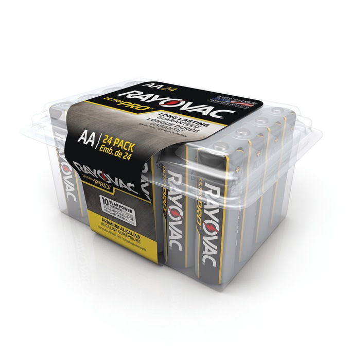 24-Pack AA Rayovac Batteries, Multi, large