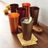 Set of 6 Aluminum Tumblers, , large