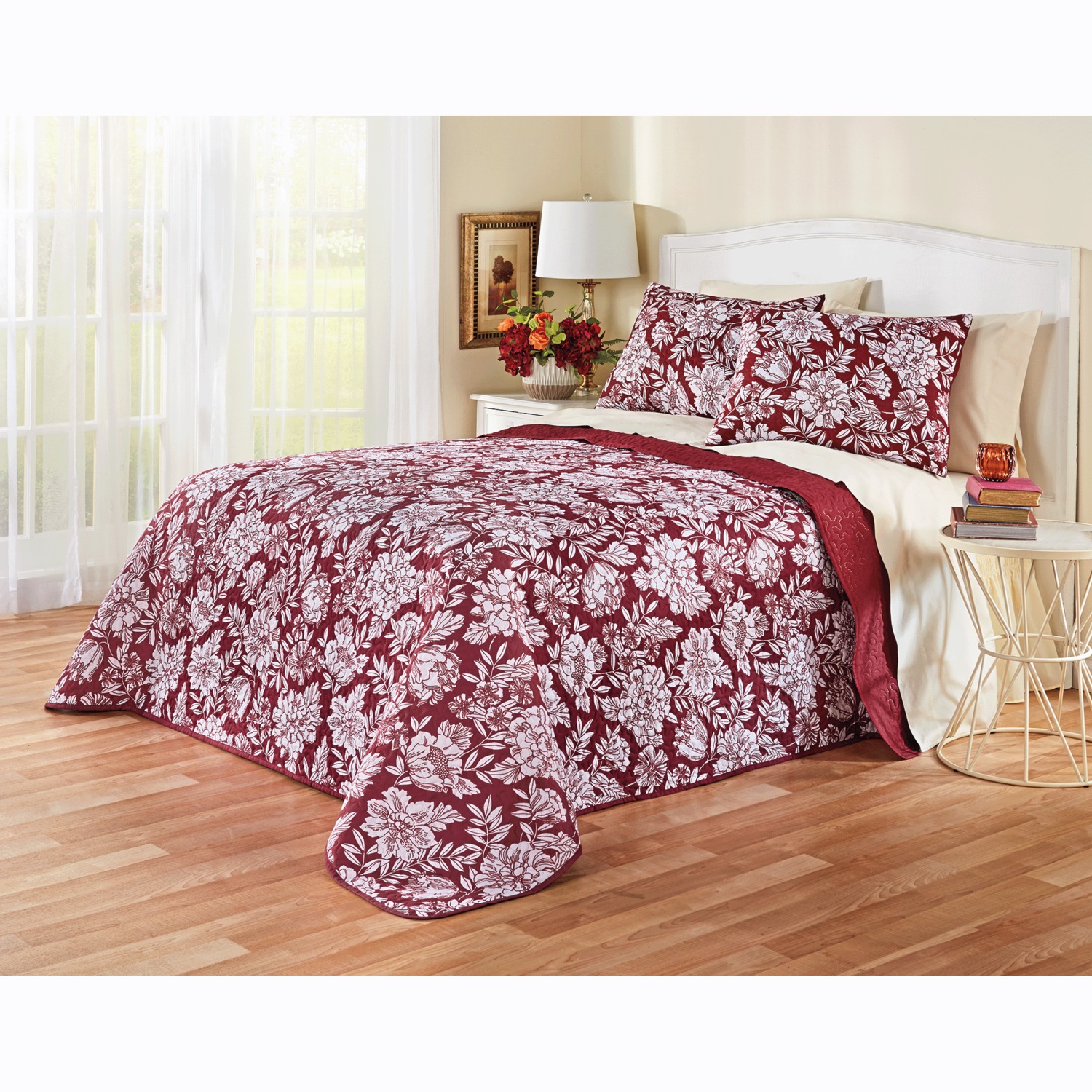 Cheryl Reversible Bedspread Set Dr. Leonard's