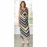 Maxi Mitered Stripe Sundress, , large