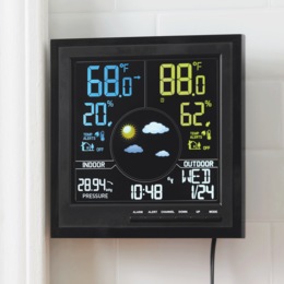 Digital Display Weather Station, , large