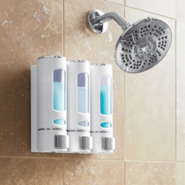 3-in-1 Wall-Mounted Soap Dispenser, , large
