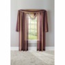 Ombr&eacute; Tasseled Waterfall Valance, Purple, large