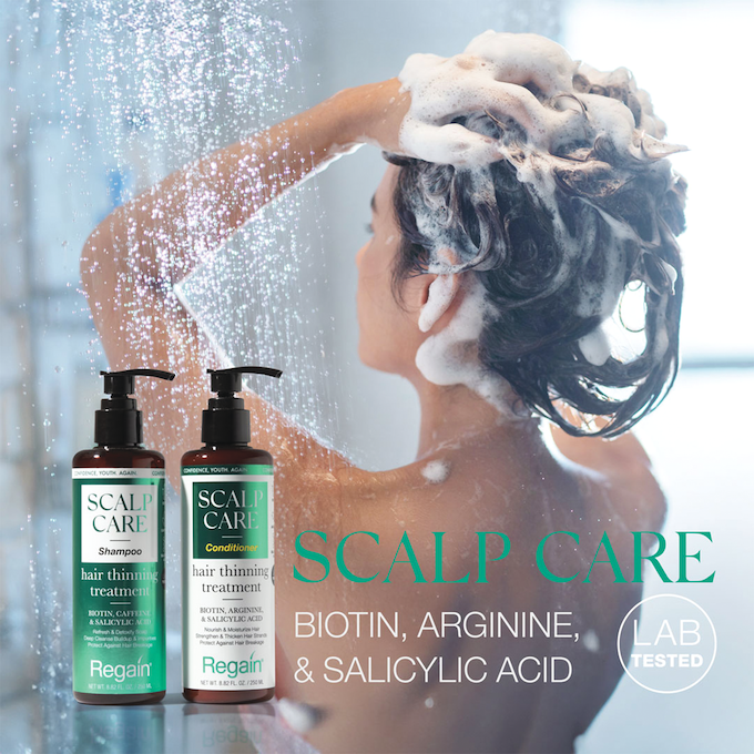 Regain Scalp Care Hair Thinning Treatment Shampoo or Conditioner, , large