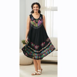 Sleeveless Umbrella Dress, , large