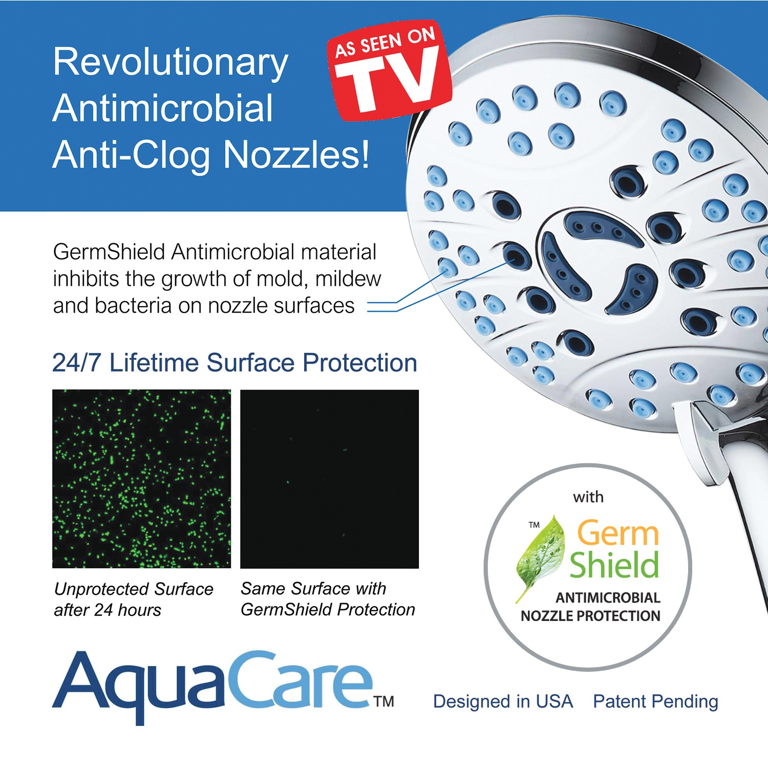 Aqua Care Shower Head | Dr. Leonard's