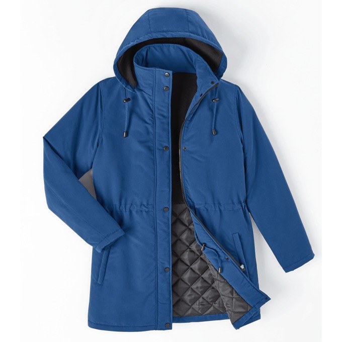 Anorak Coat, Royal, large