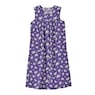 Sleeveless Woven Cotton Shift Dress with Pockets, , large