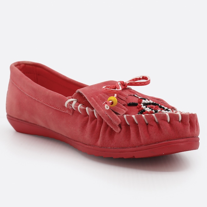 Beaded Women's Moccasin with Arch Support | Dr. Leonard's