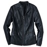 Faux Leather Jacket, , large