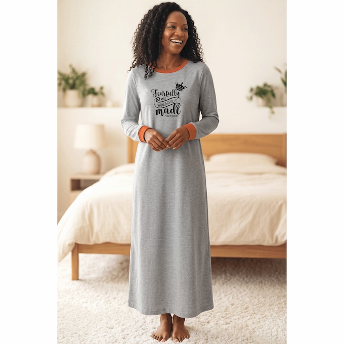 Contrast-Trim Maxi Lounger, , large