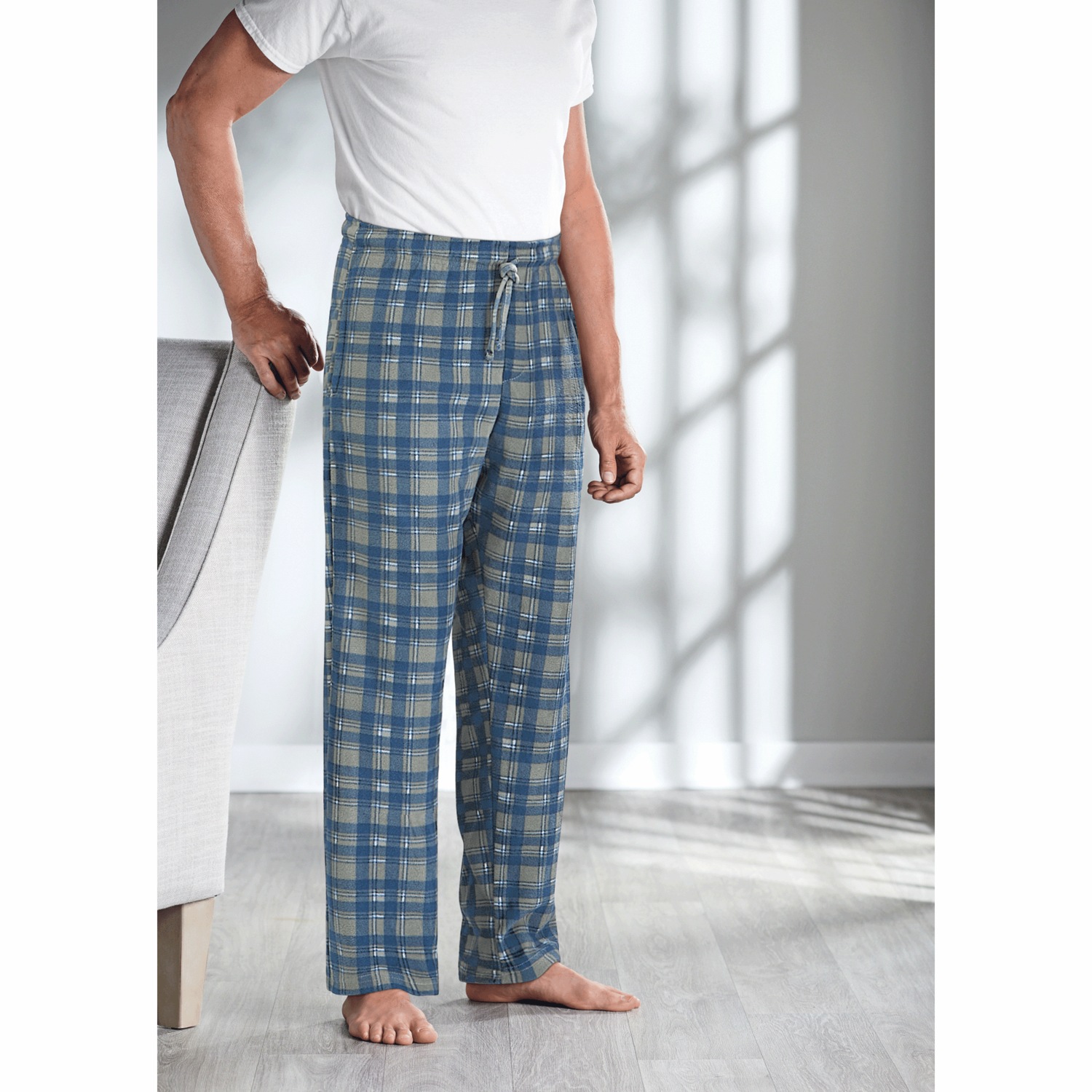 Cozee Corner® Men's Fleece Lounge Pant Dr. Leonard's
